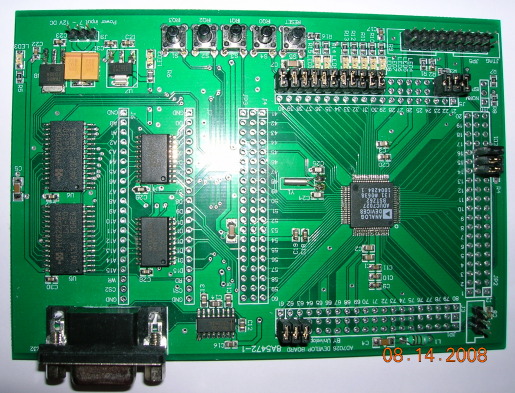 Analog Device's ADuC7207 ARM7 development board