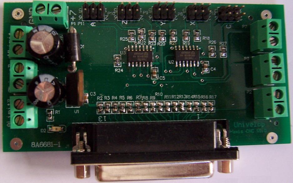 One 5-AXIS Interface Board for CNC Driver Board