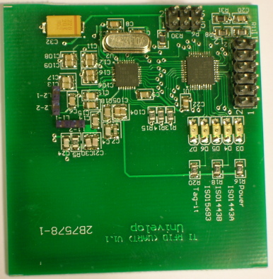 RFID Reader writer 13.56Mhz Multiple Protocol (UART - TRF7960)